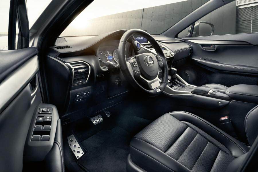 Интерьер Lexus NX300h 2017 года  (WW) (фото 16 из 19)